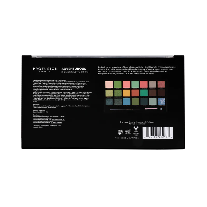 21 Shade Palette - Adventurous - Image 4