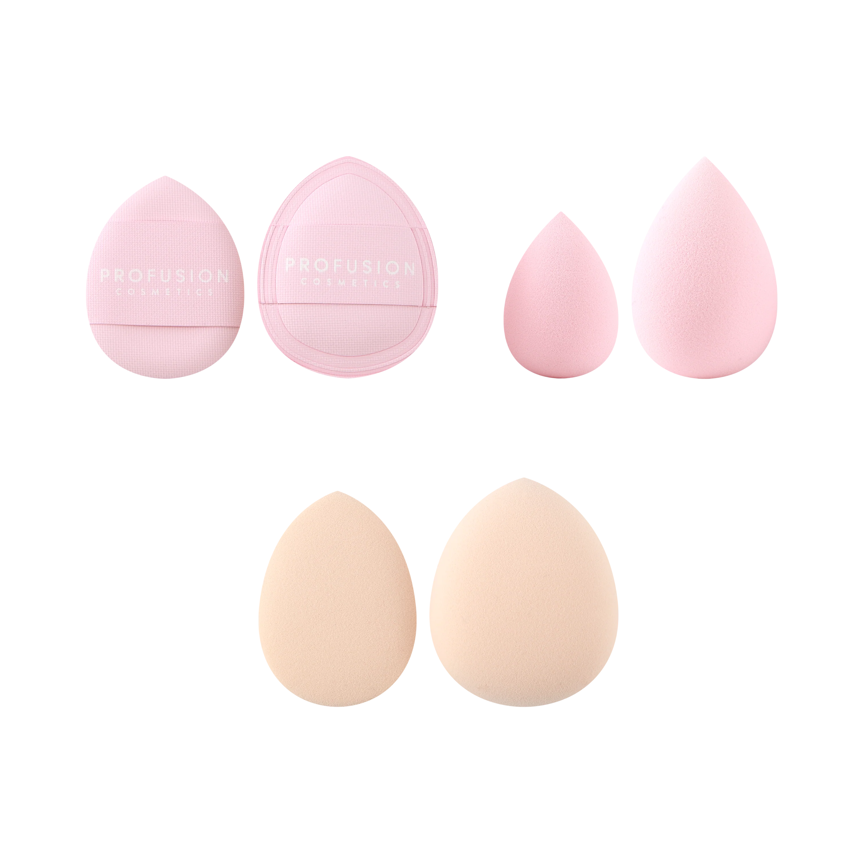 Blending Essentials Makeup Sponge & Puff Set