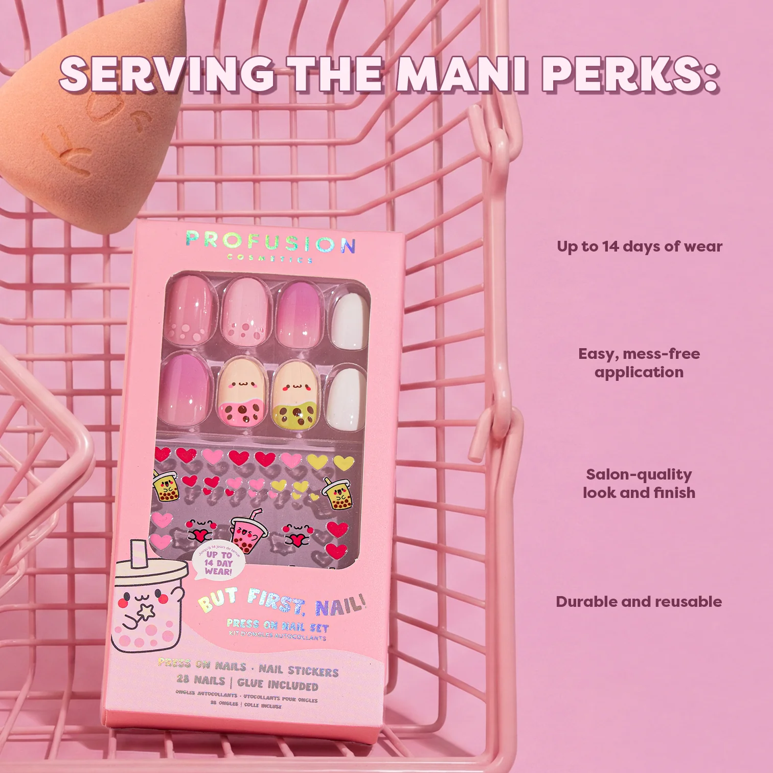 But, First, Nail Press On Nail Set - Image 3