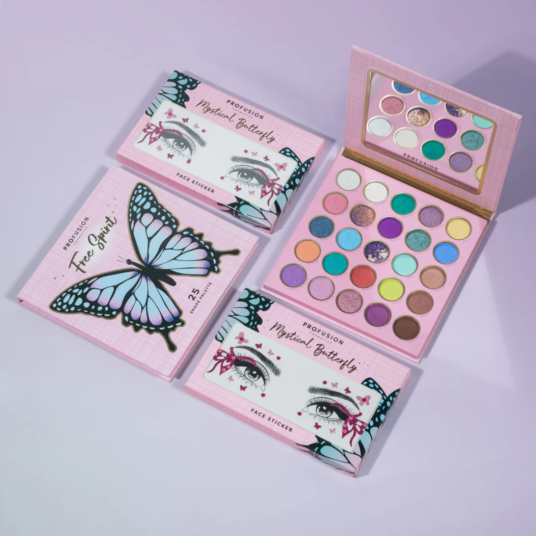 Empowered Butterfly | Free Spirit 25-Shade Palette - Image 5