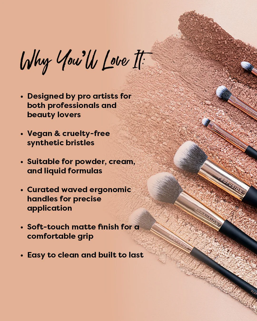 Artistry Face Essentials | 3-pc Artistry Face Brush Set - Image 3