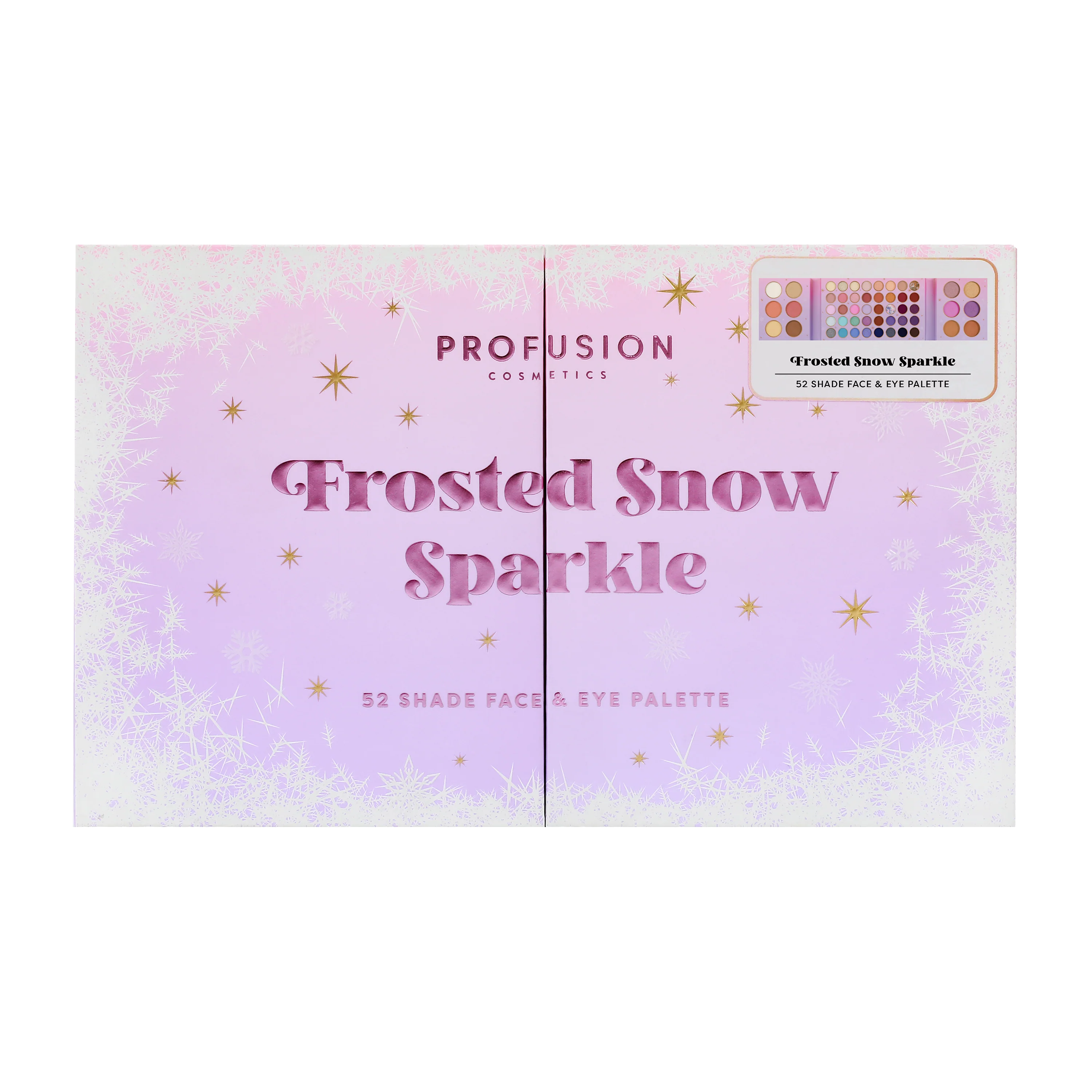 Frosted Snow Sparkle | 52 Shade Face & Eye Palette - Image 3