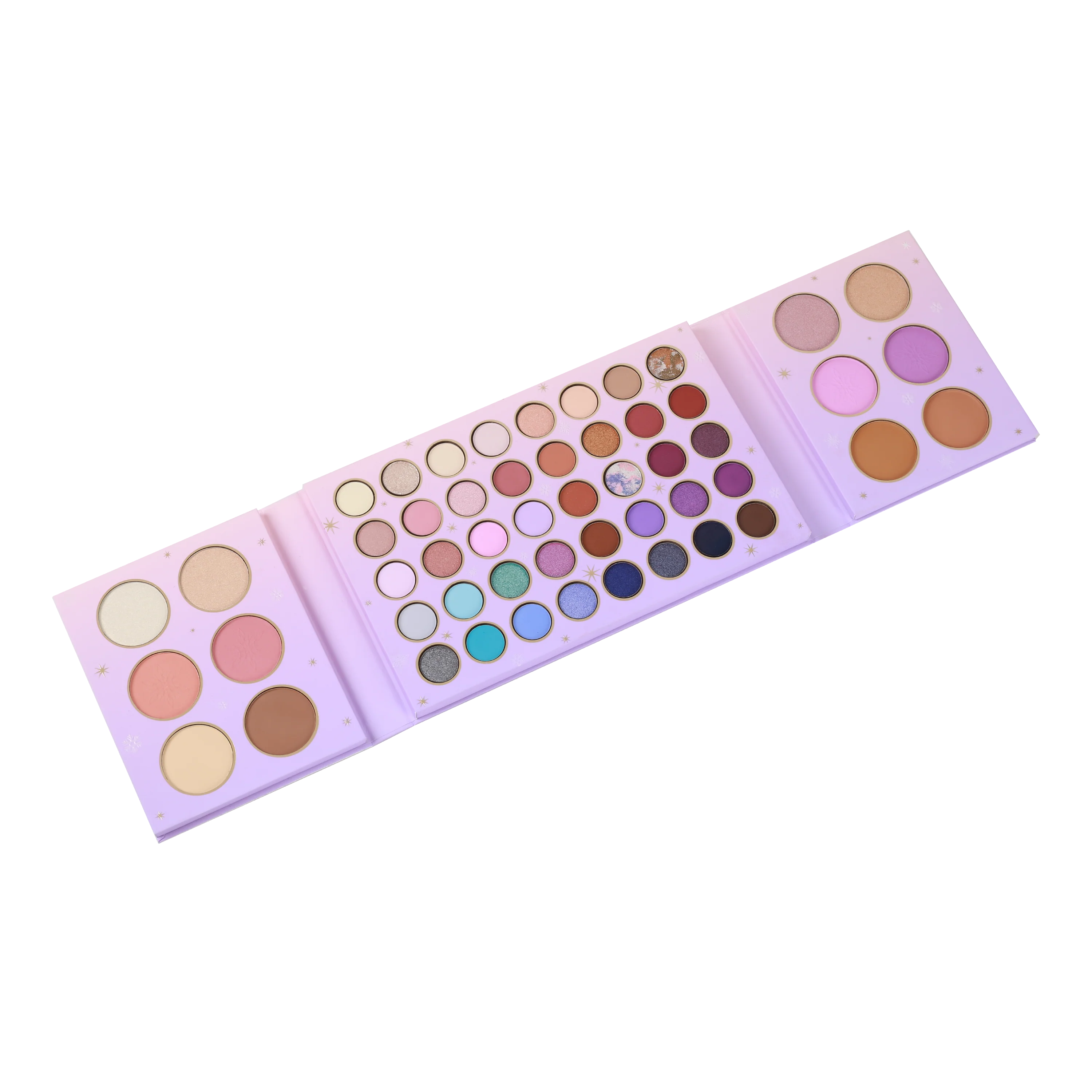 Frosted Snow Sparkle | 52 Shade Face & Eye Palette - Image 5