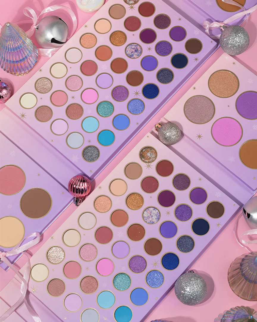 Frosted Snow Sparkle | 52 Shade Face & Eye Palette - Image 6