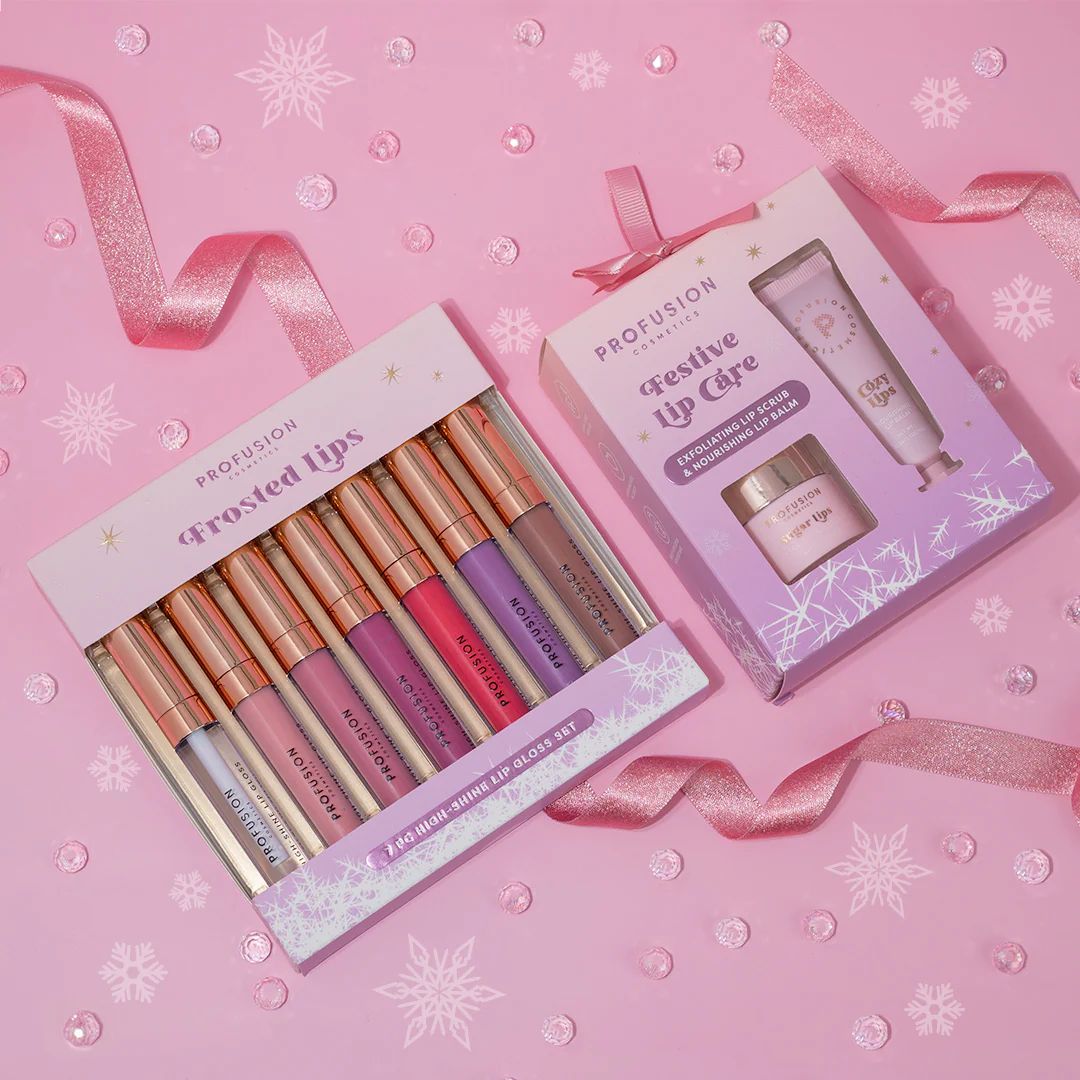 Frosted Snow Sparkle | Frosted Lip Gloss Set - Image 3