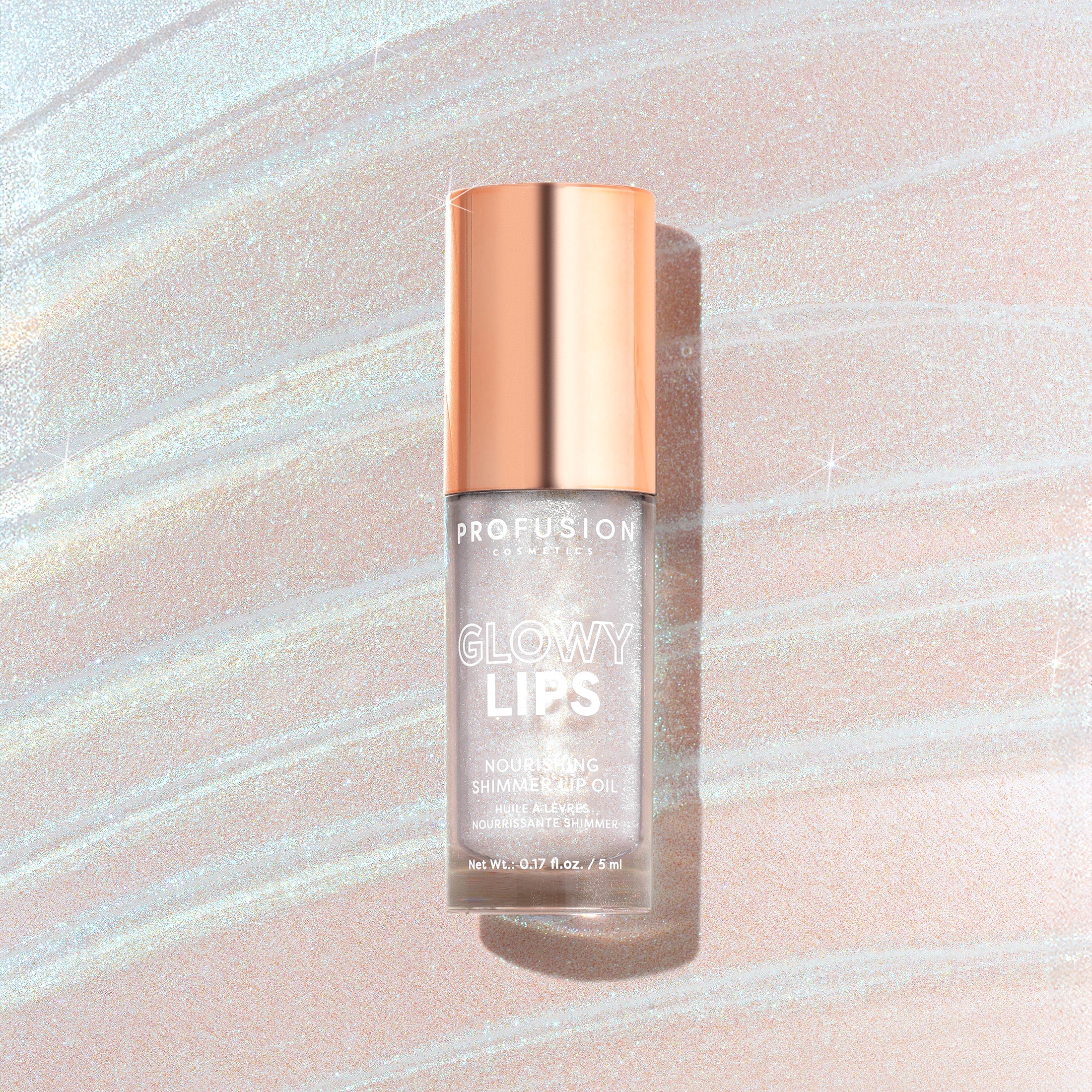 Glowy Lips Nourishing Shimmer Lip Oil - Image 3
