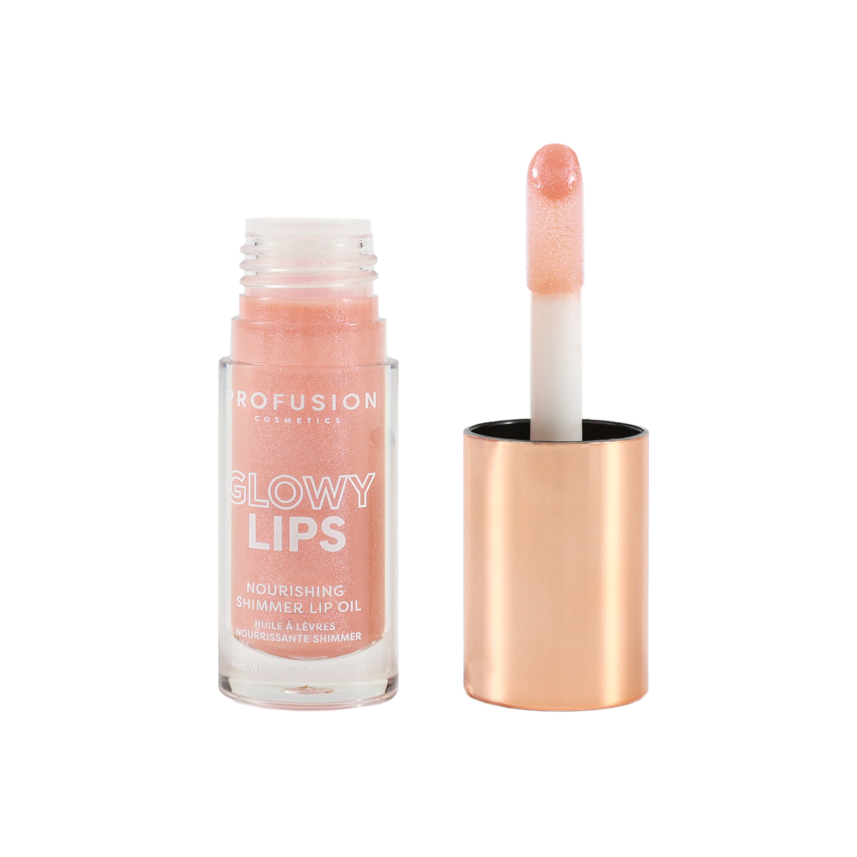 Glowy Lips Nourishing Shimmer Lip Oil - Image 4