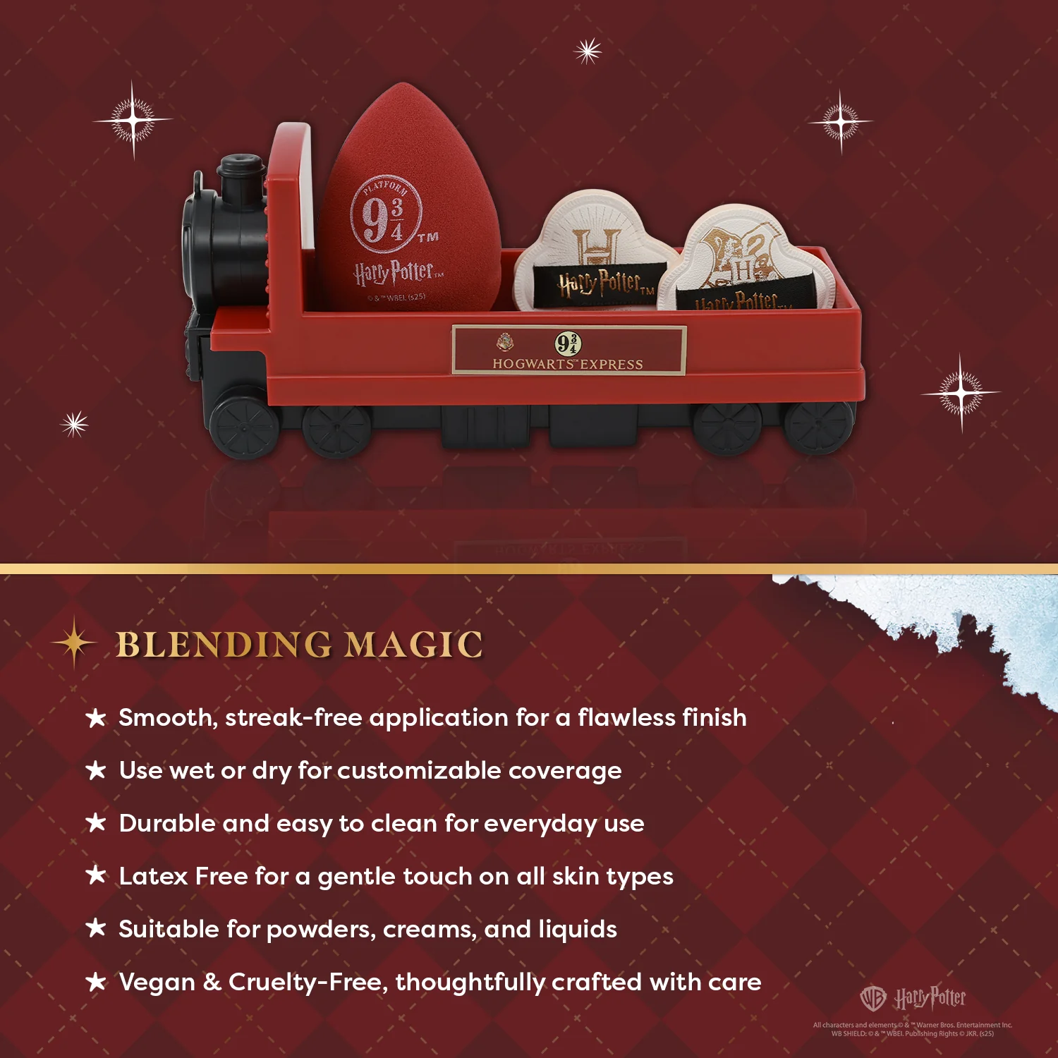 Harry Potter Holiday | Hogwarts™ Express Sponge Set - Image 8