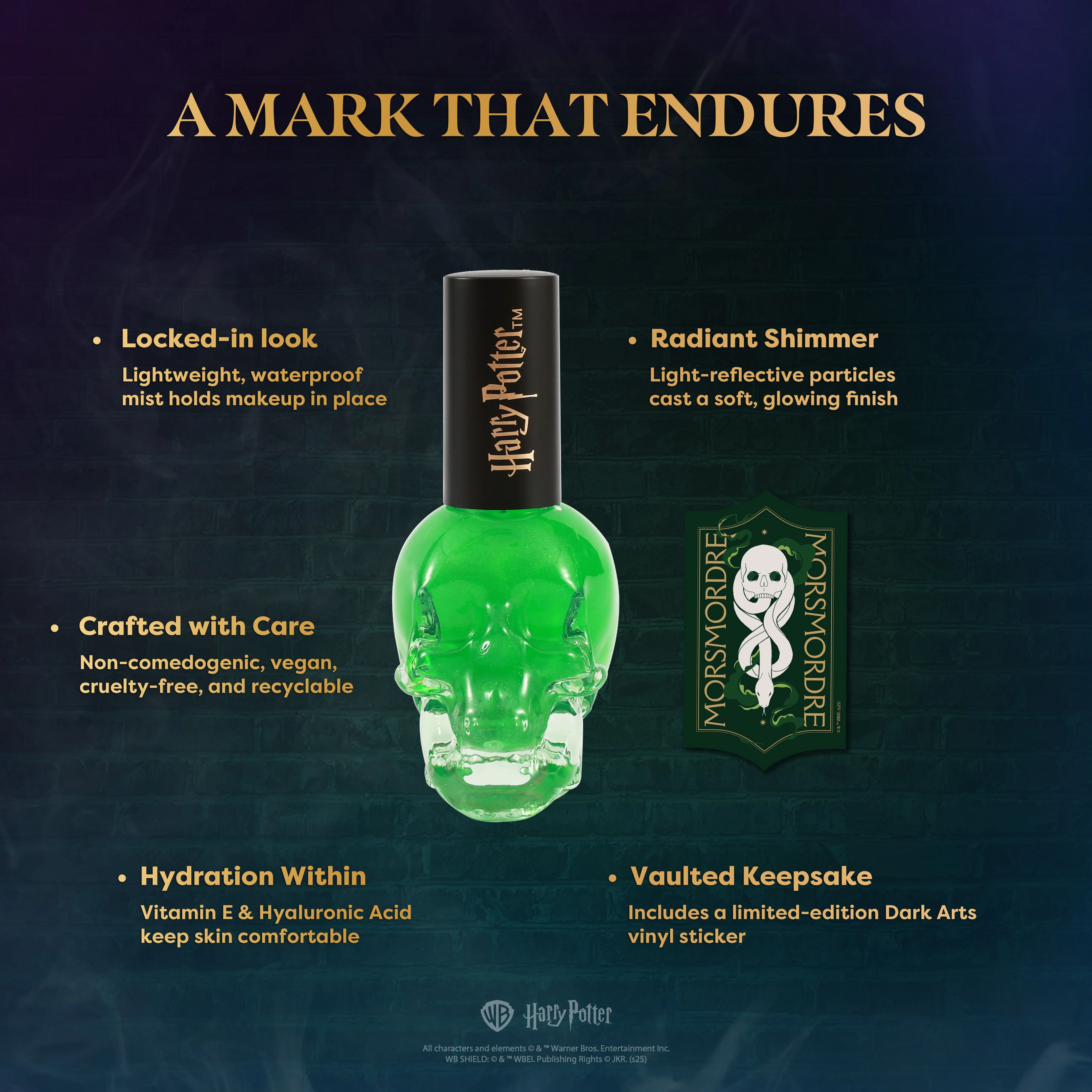 HP Dark Arts | Morsmordre Illuminating Setting Spray - Image 4