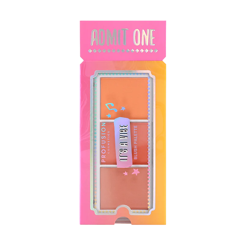 It's a Vibe | Admit One 3-Shade Blush Palette - Image 4