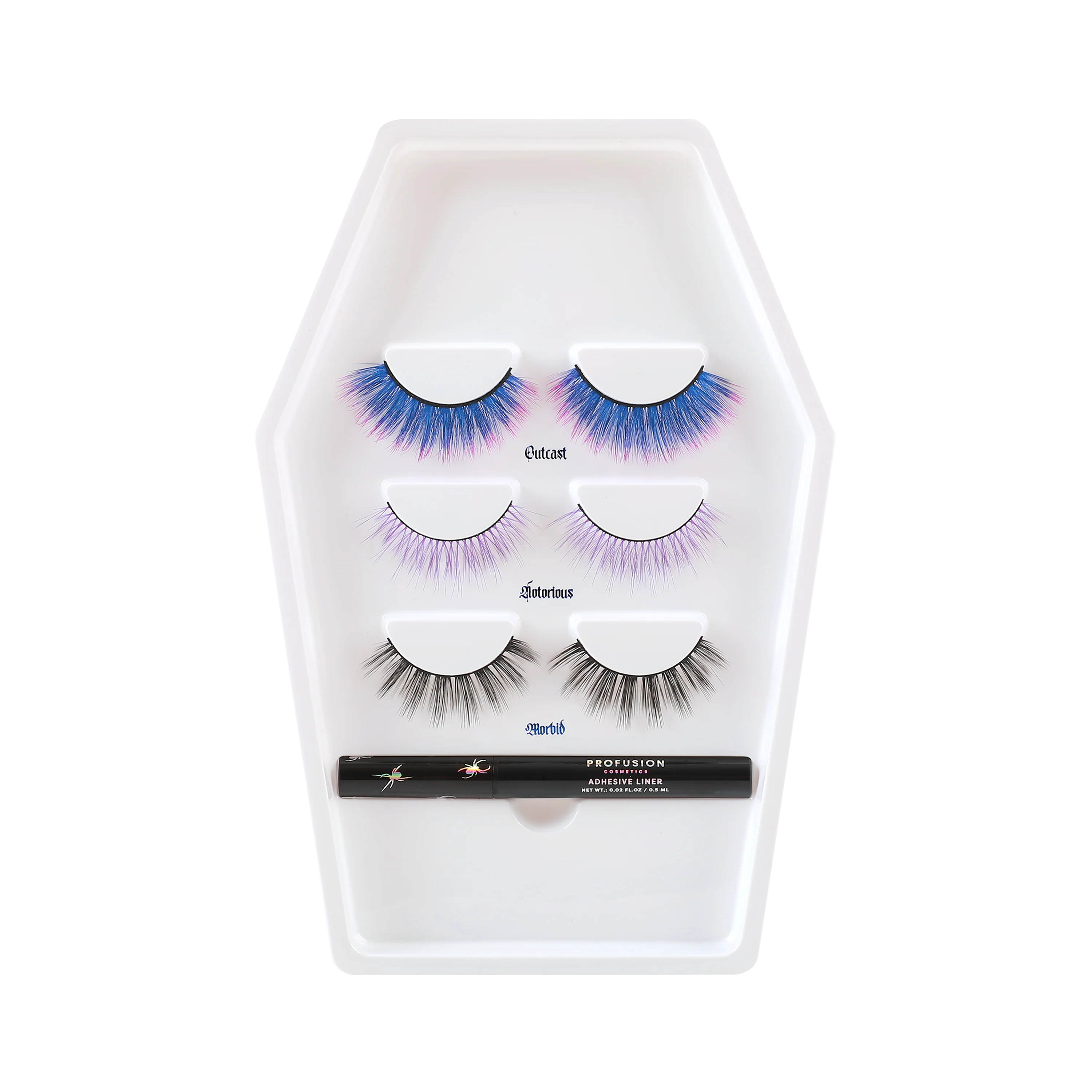Lash Madness-3 Pair Faux Mink Lash Set Adhesive - Image 3