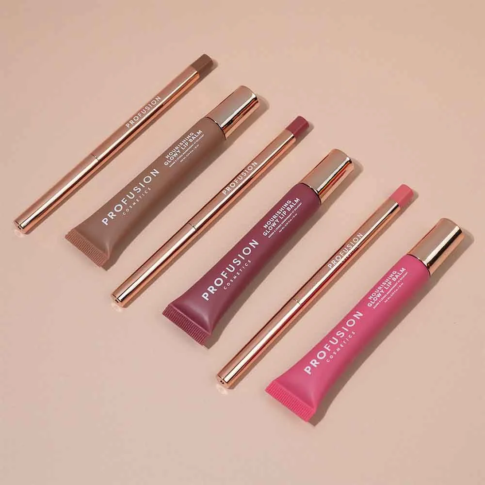 Lip Treat Duo Soft Matte Creamy Lip Liner & Nourishing Glowy Lip Balm - Image 13