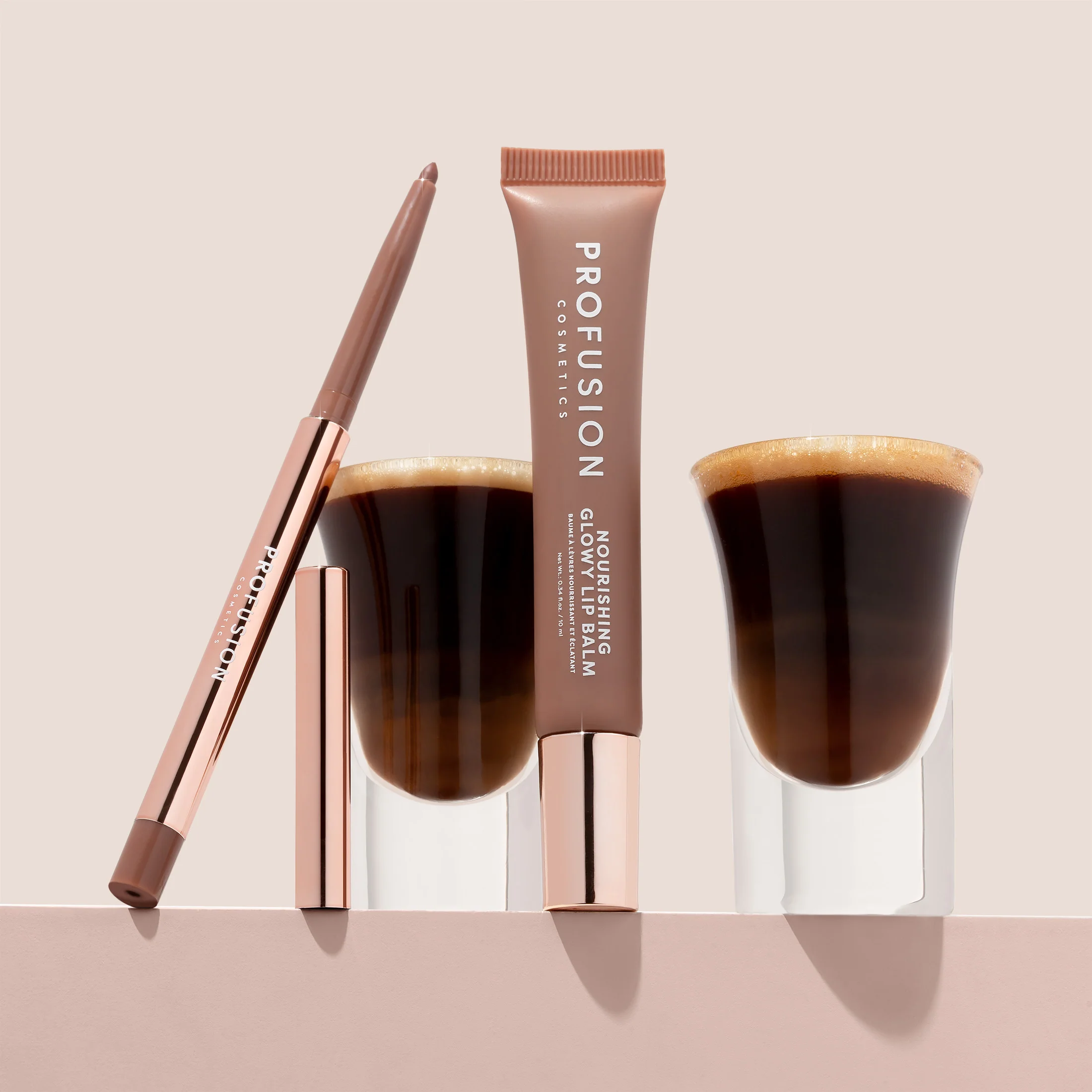 Lip Treat Duo Soft Matte Creamy Lip Liner & Nourishing Glowy Lip Balm - Image 5