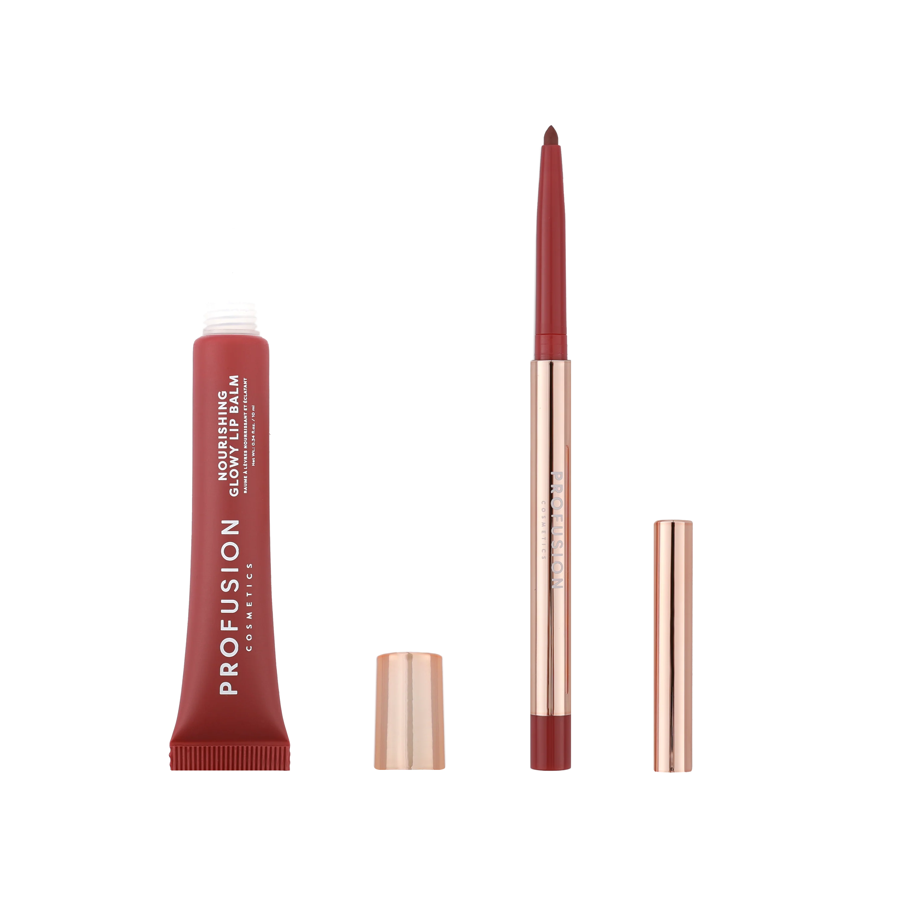 Lip Treat Duo Soft Matte Creamy Lip Liner & Nourishing Glowy Lip Balm - Image 9