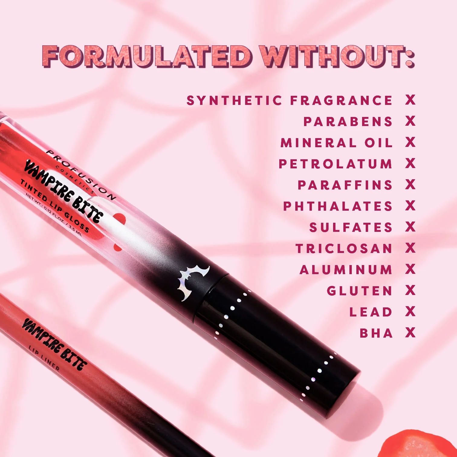 Monster Bash | Vampire Bite Tinted Lip Gloss & Lip Liner - Image 5