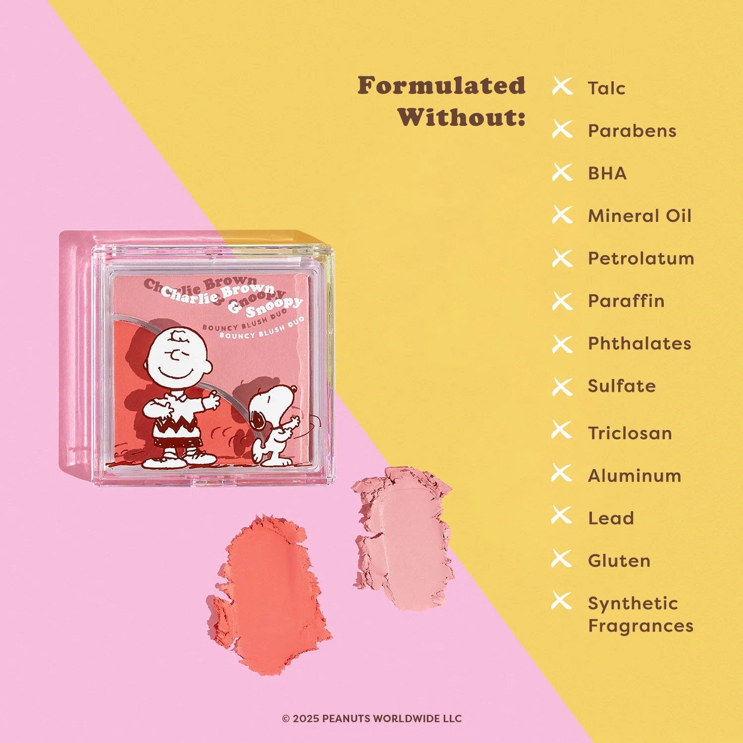 Peanuts 75th | Charlie Brown & Snoopy Bouncy Blush Duo - Image 5