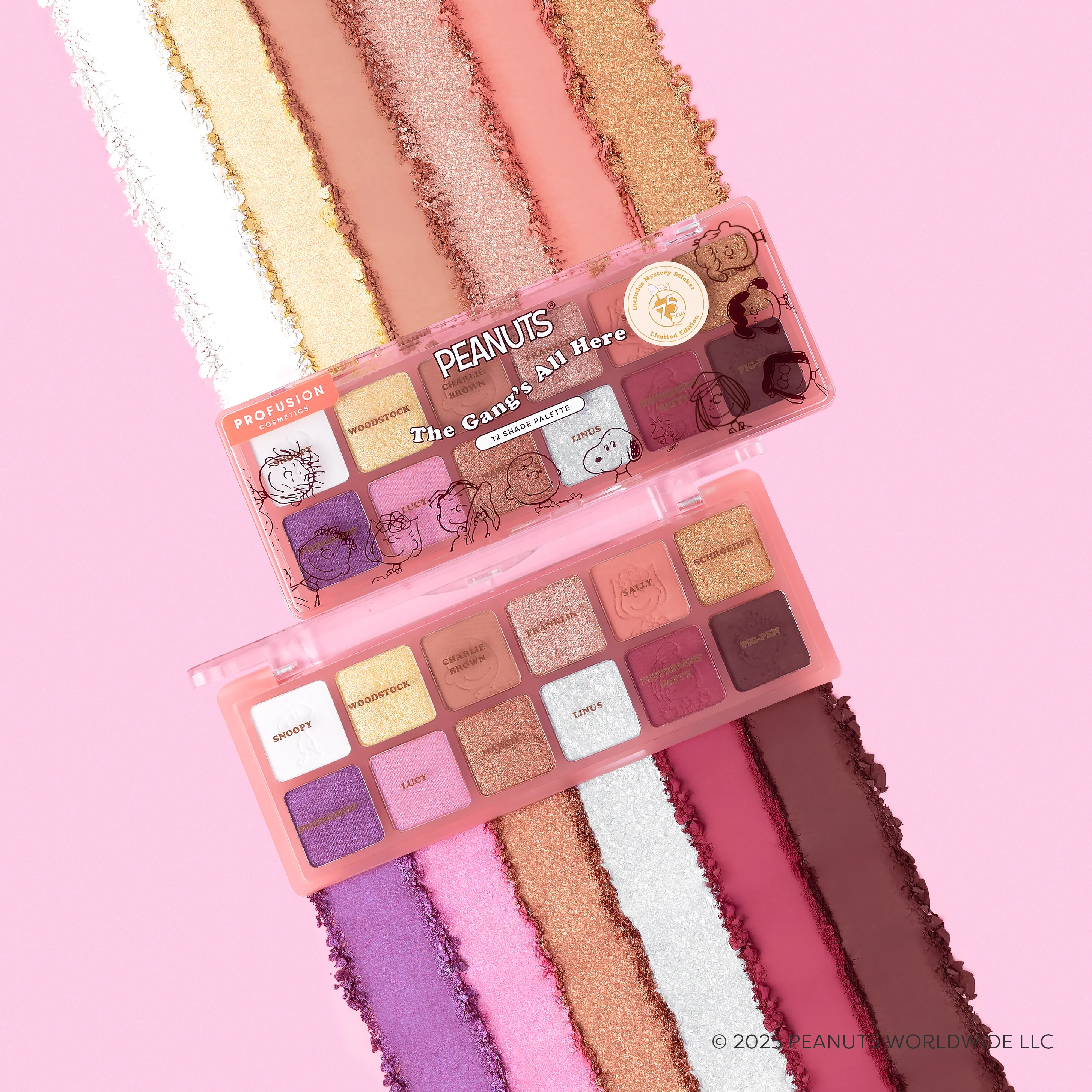 Peanuts 75th | The Gang’s All Here 12 Shade Palette - Image 3