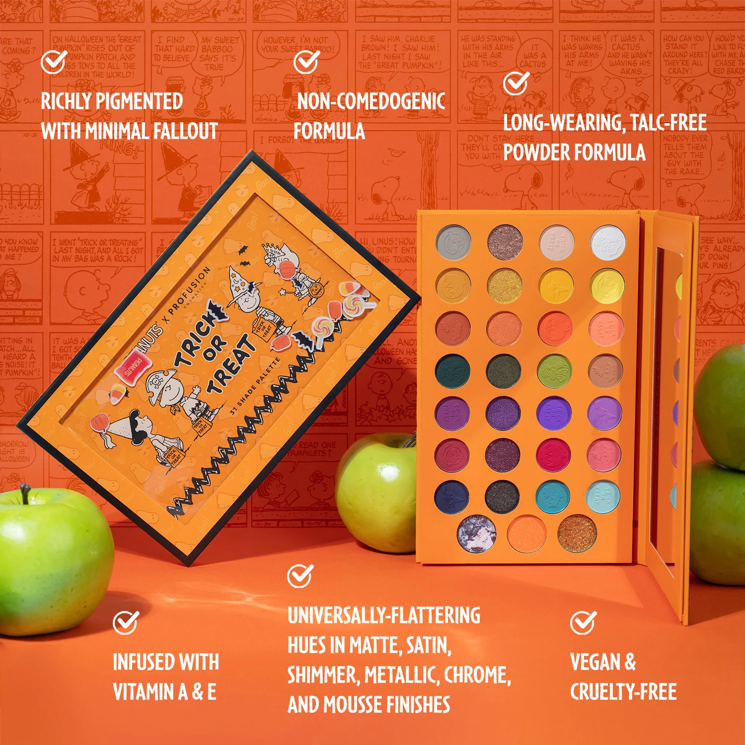 Peanuts Halloween | Trick or Treat 31 Shade Palette - Image 6