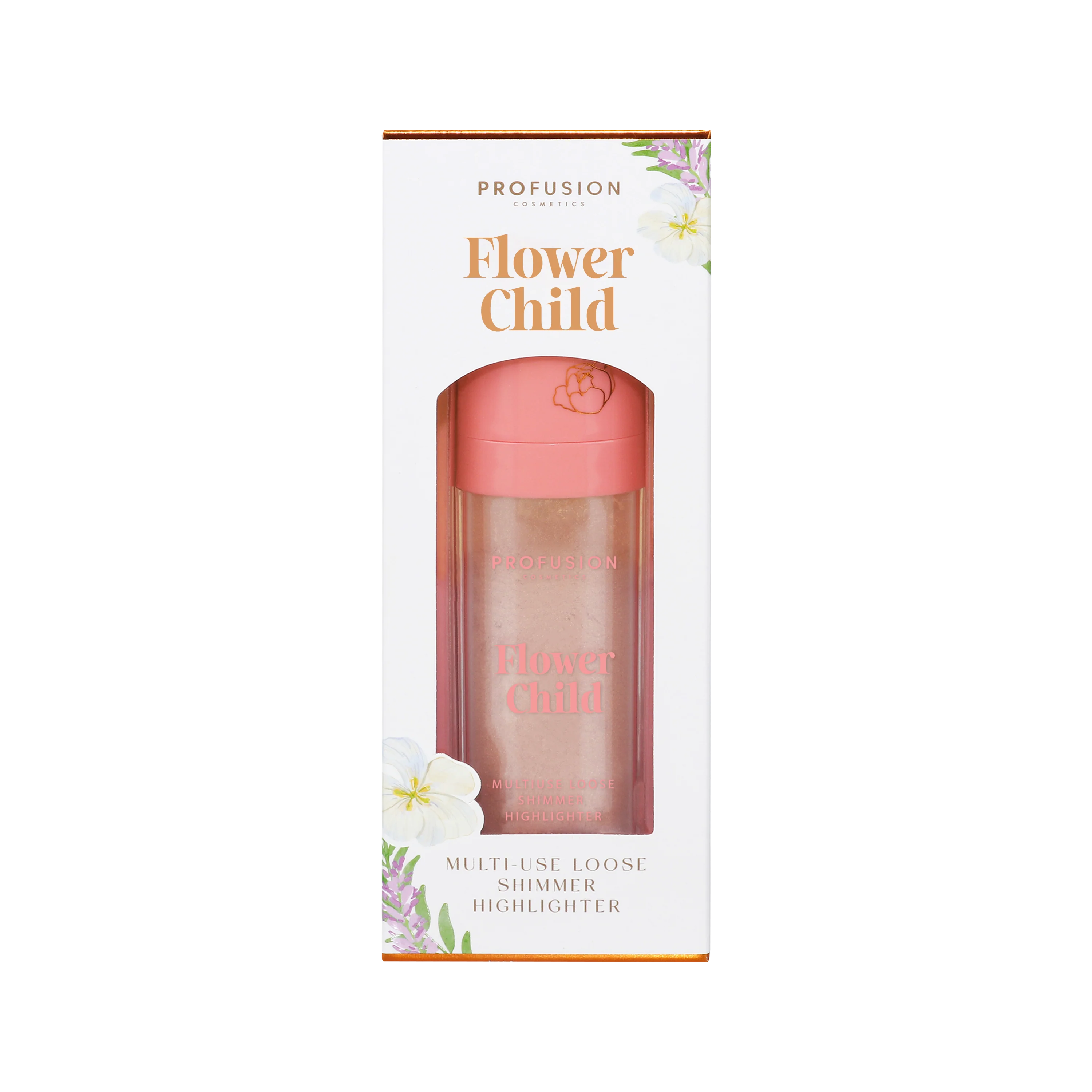 Petal Perfect |Flower Child Multi-Use Loose Shimmer Highlighter - Image 6
