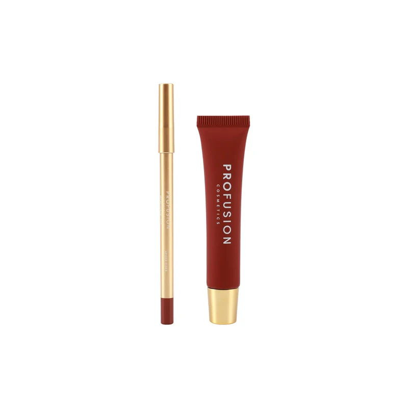 Pumpkin Spice | Cashmere Lips Lip Liner & Balm Duo - Image 6