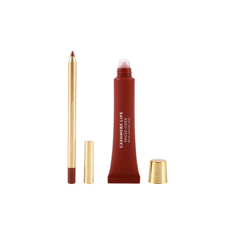 Pumpkin Spice | Cashmere Lips Lip Liner & Balm Duo - Image 7