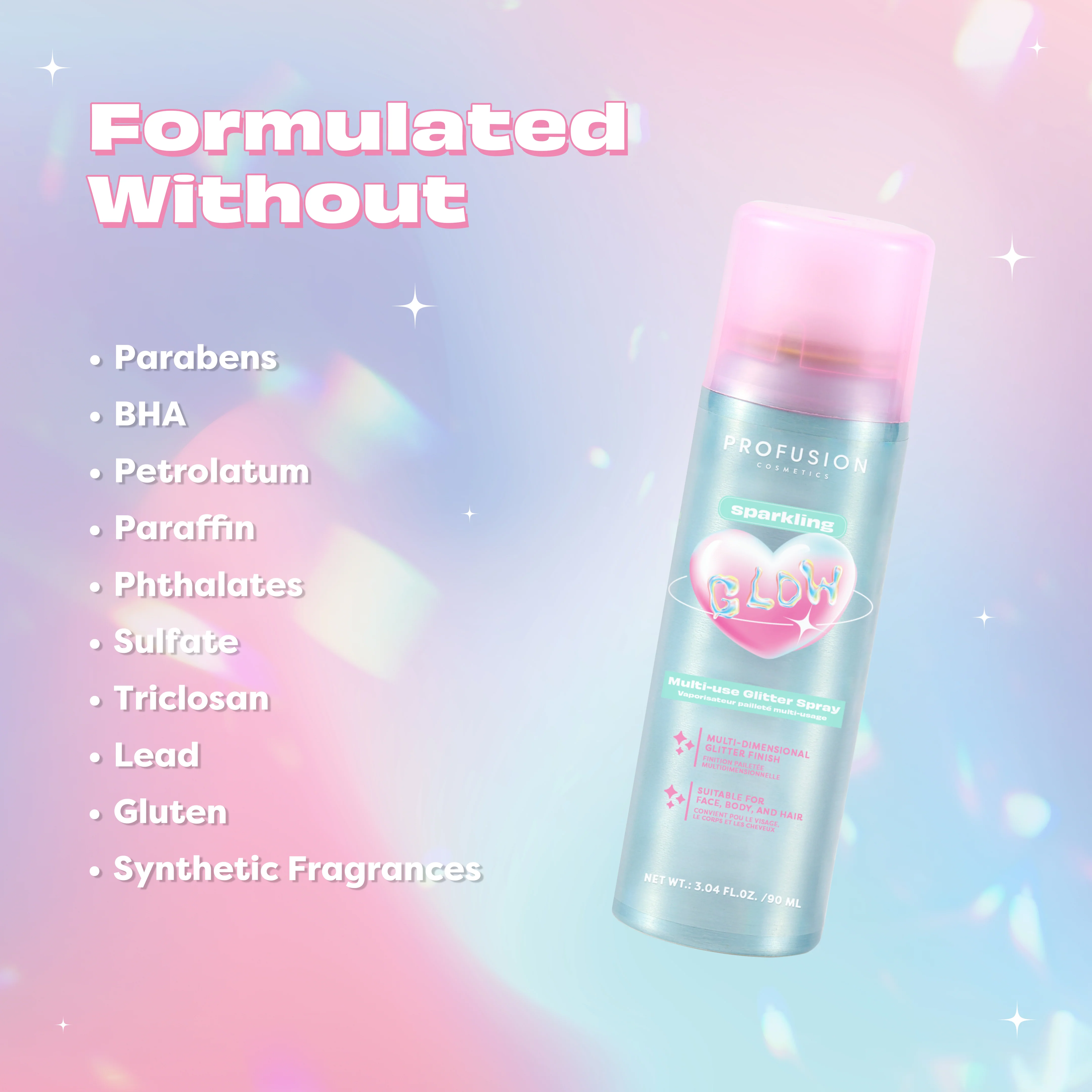 Sparkling Glow Multi-use Glitter Spray - Image 6