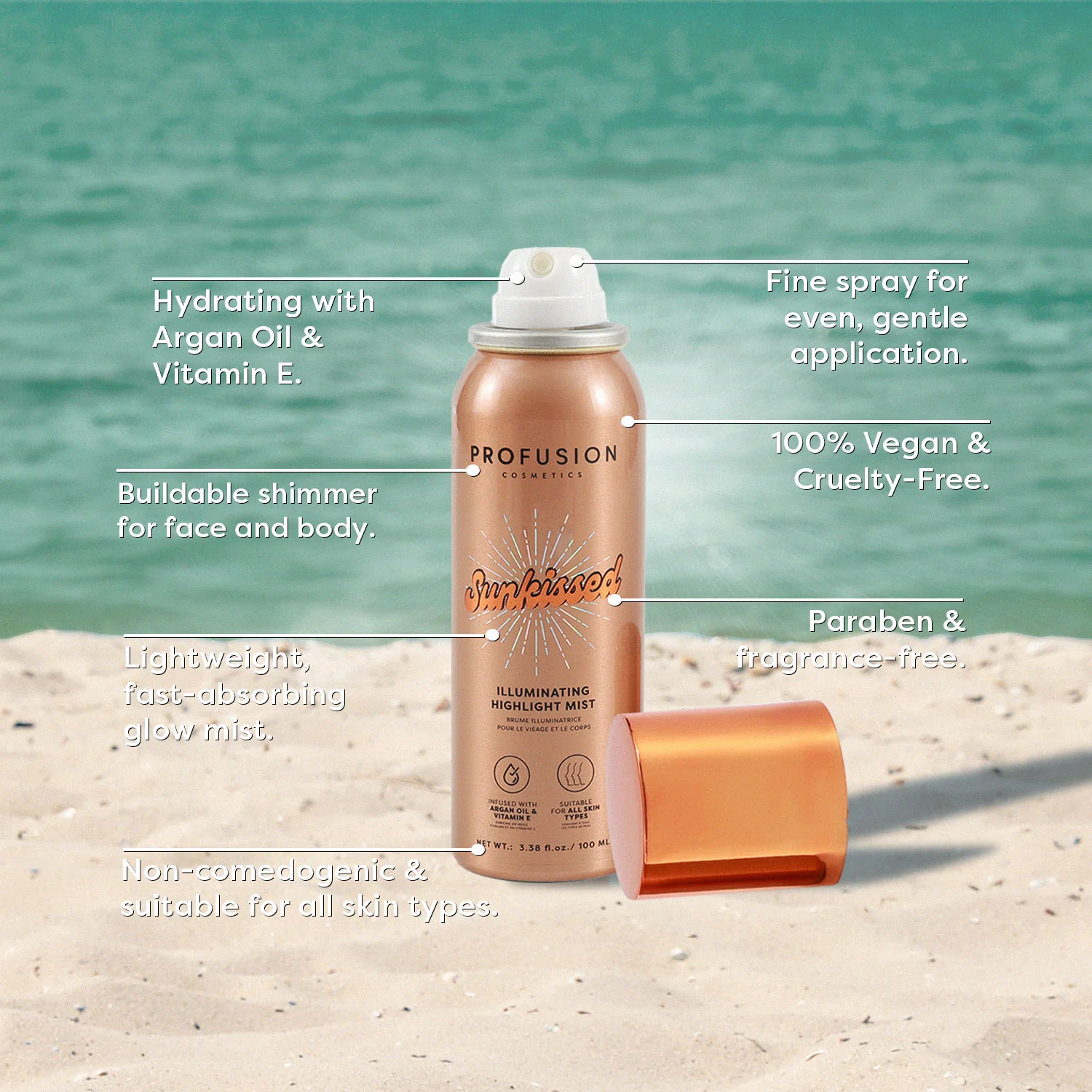 West Coast Glow | Sunkissed Illuminating Highlight Mist - Image 4