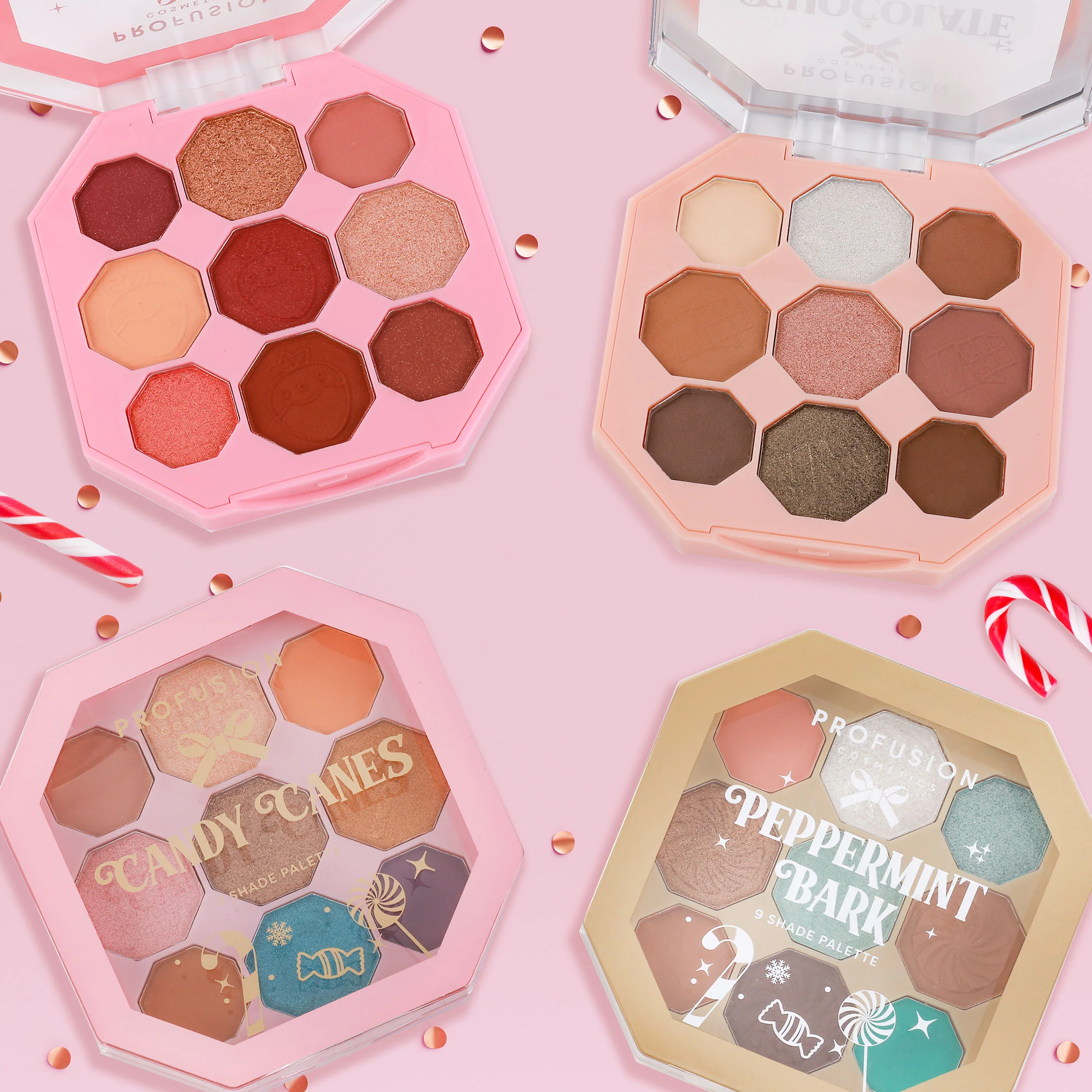 Sweet Holiday | Candy Canes 9-Shade Palette - Image 4