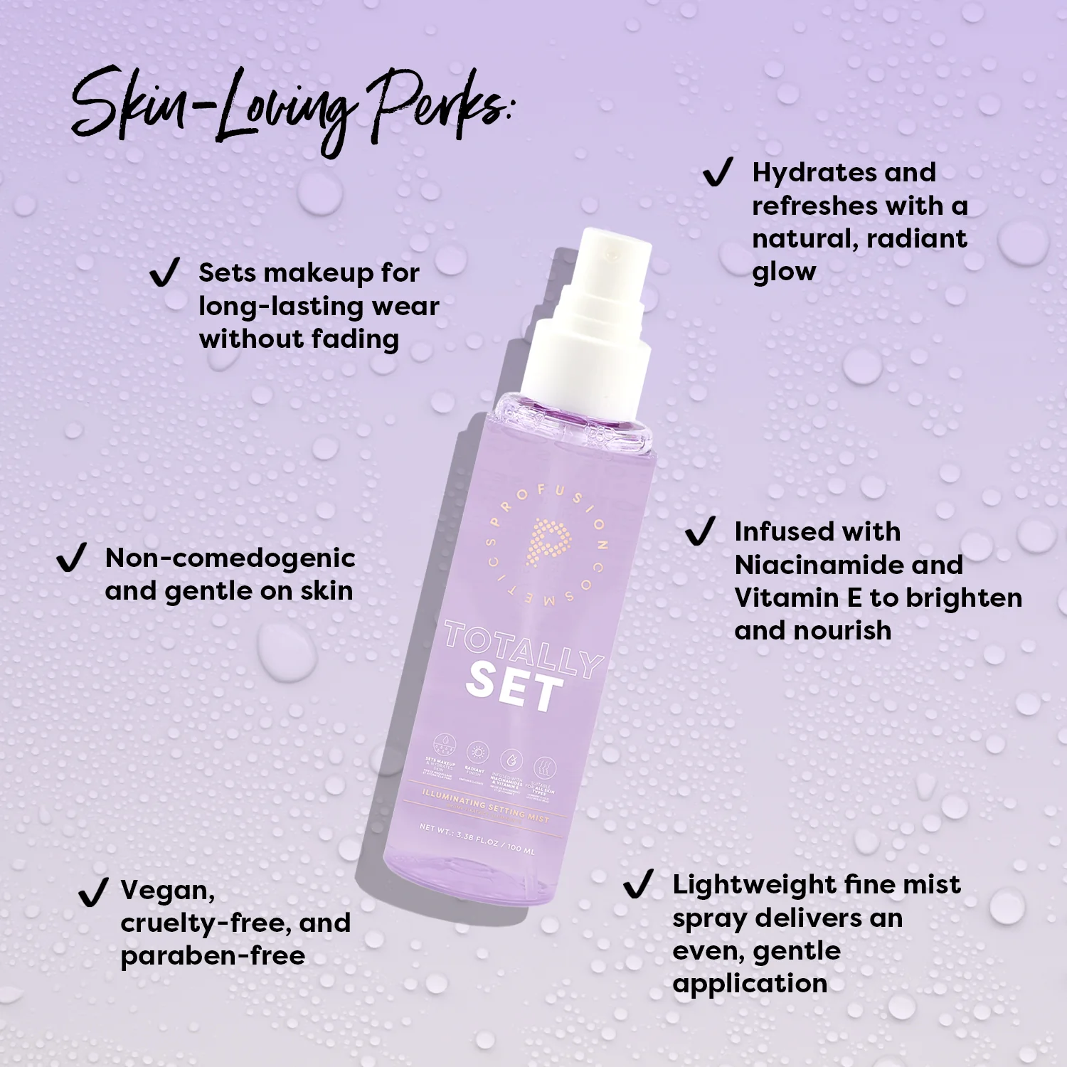 Totally Set Illuminating Setting Mist - Image 3